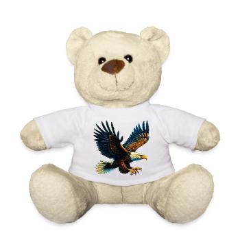 Eagle - Teddy Bear - white - Front