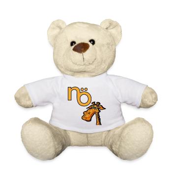 ABSAGE NEIN NÖ GIRAFFE - Teddy - Weiß - Vorne