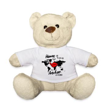 Home is where the Anchor drops - Teddy Bear - white - Front
