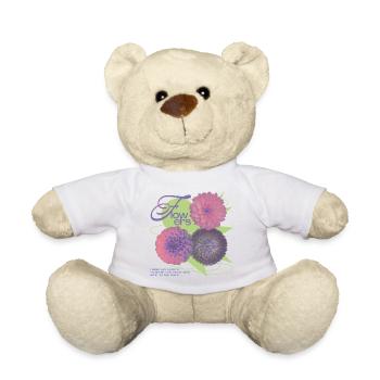 Floral Vision Statement - Teddy - Weiß - Vorne