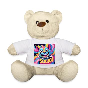 Delulu is the Solulu - Teddy - Weiß - Vorne