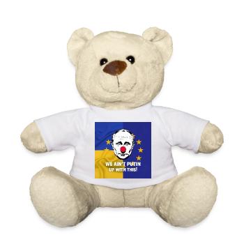 We Ain't Putin Up With This - Political Protest - Teddy Bear - white - Front