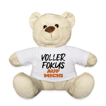 EGOISTISCH - VOLLER FOKUS AUF MICH - Teddy - Weiß - Vorne