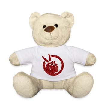 American Indian Movement flag - Teddy Bear - white - Front