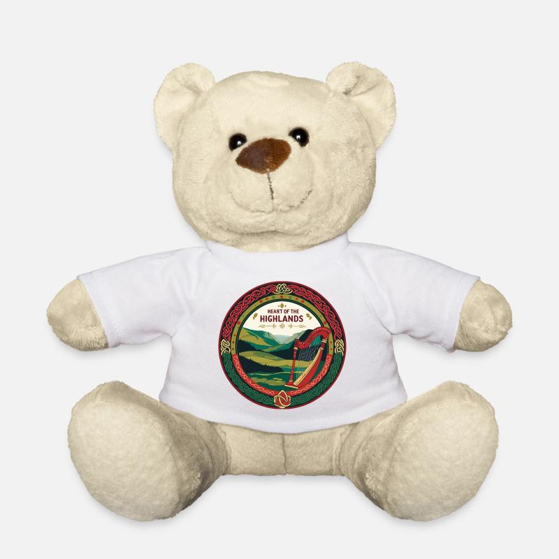 Écosse - Nounours - blanc