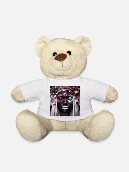 Divinité Africaine - Nounours - blanc