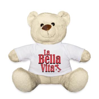 Italien, das schöne Leben - Teddy - Weiß - Vorne