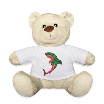 melon requin melon requin poisson melon kawaii plongée - Nounours - blanc - Devant
