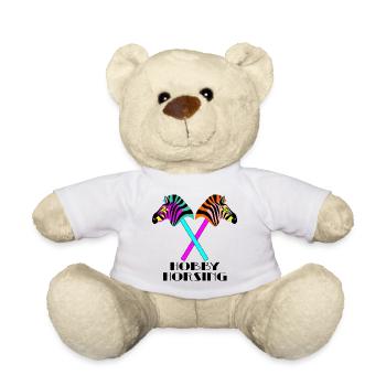 HOBBY HORSING 80'S HOBBYHORSES - Teddy Bear - white - Front