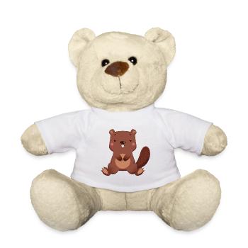 Biber - Teddy - Weiß - Vorne