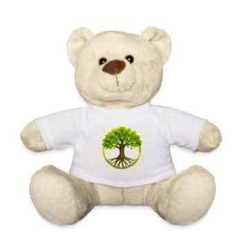 Tree - Teddy Bear - white - Front