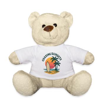 Chasing Sunsets – Surf & Beach Vibes - Teddy - Weiß - Vorne