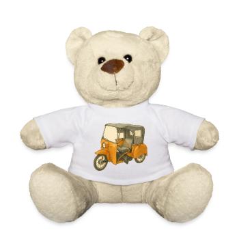 Krause Duo als Comic - Teddy - Weiß - Vorne
