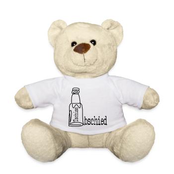 ABSCHIEDSPARTY ABSCHIED BIER - Teddy - Weiß - Vorne
