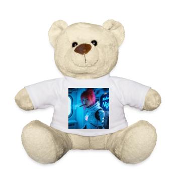 Space Soldier mit einer Zigarre - Teddy - Weiß - Vorne