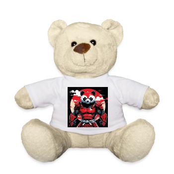 Roter Panda Zen-Geist - Teddy - Weiß - Vorne
