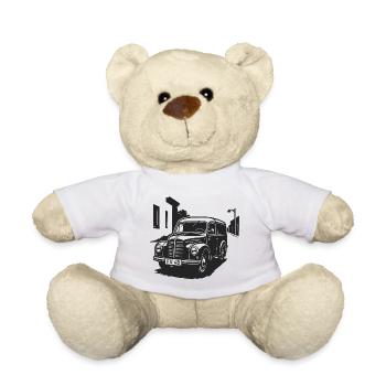 Cult on wheels - Teddy Bear - white - Front
