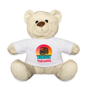 Bangkok Tuk-Tuk Thailand Design - Teddy - Weiß - Vorne