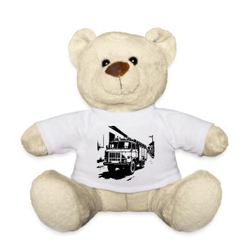 Fire brigade East legend - Teddy Bear - white - Front