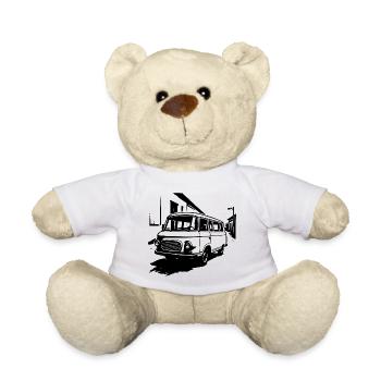 Transport cult Eastern classics - Teddy Bear - white - Front