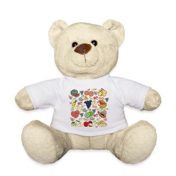 Fruits - Nounours - blanc - Devant