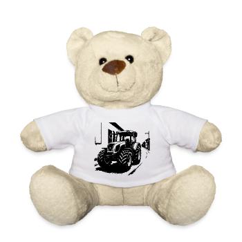 Traktor-Power Vintage - Teddy - Weiß - Vorne