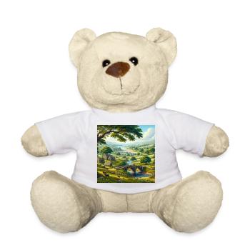 Vivid nature view - Teddy Bear - white - Front