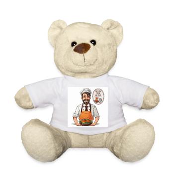 La Couture Gourmande - Nounours - blanc - Devant