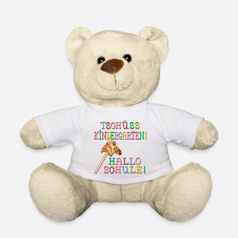HOBBY HORSING - TSCHÜSS KINDERGARTEN HALLO SCHULE - Teddy - Weiß