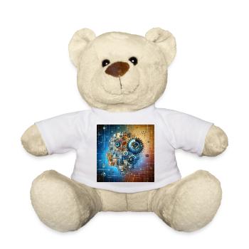 Cosmic Clockwork Fusion - Teddy Bear - white - Front