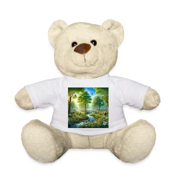 Harmonious nature dream - Teddy Bear - white - Front
