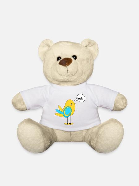 SCHWEDISCH DANKE SCHWEDEN - Teddy - Weiß