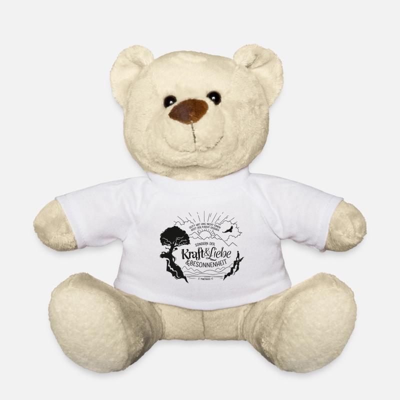 Gott hat uns keinen Geist der Furcht gegeben - Teddy - Weiß
