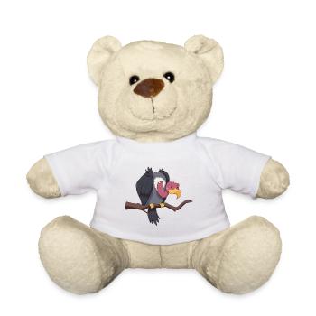 Vulture - Teddy Bear - white - Front