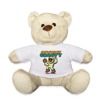 Groovy Disco Yeti - Teddy - Weiß - Vorne