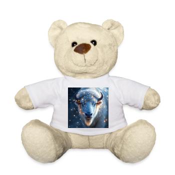 White Bison Power Animal - Teddy Bear - white - Front