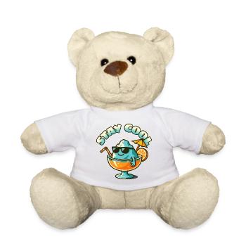 Bleib kühler Eisberg im Sommerglas - Teddy - Weiß - Vorne