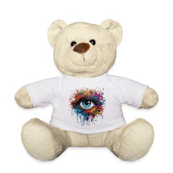 Tropfenauge - Teddy - Weiß - Vorne