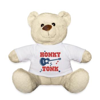 Honky Tonk - Teddy Bear - white - Front