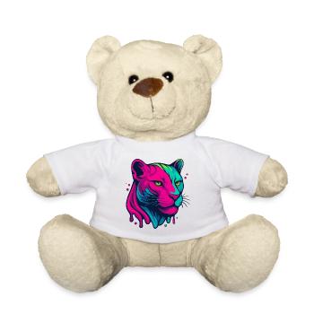 Neon Panther - Teddy - Weiß - Vorne