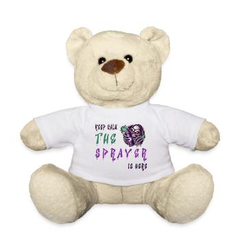 Keep Calm – Le pulvérisateur - Nounours - blanc - Devant