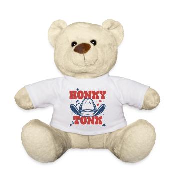 Honky Tonk - Teddy Bear - white - Front