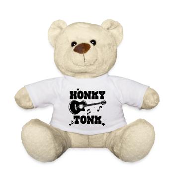 Honky Tonk - Teddy Bear - white - Front