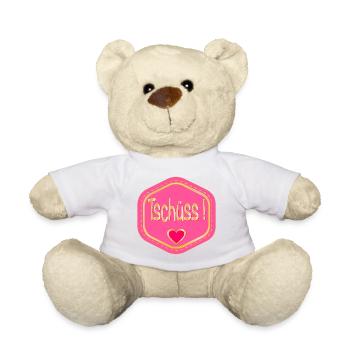 ABSCHIED TSCHÜSS HERZ - Teddy - Weiß - Vorne