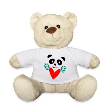 HEART. THANK YOU. MISTRESS. MASTER. THANK YOU MISTRESS. - Teddy Bear - white - Front