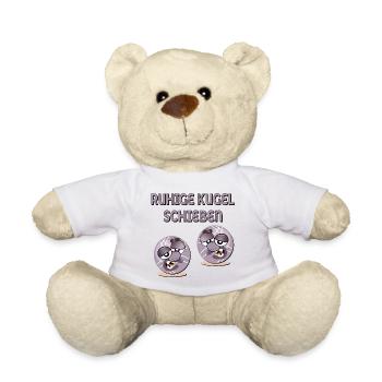 PÉTANQUE BOULE - RUHIGE KUGEL SCHIEBEN - Teddy - Weiß - Vorne