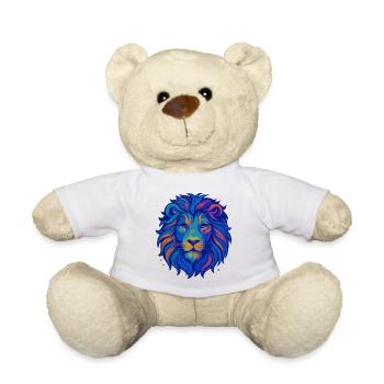 Saphir Löwe - Teddy - Weiß - Vorne