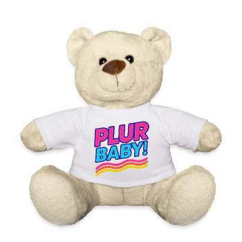 Plure Baby! - Teddy Bear - white - Front