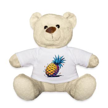 Ananas - Teddy - Weiß - Vorne