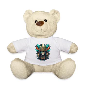 Häuptlingsporträt - Teddy - Weiß - Vorne